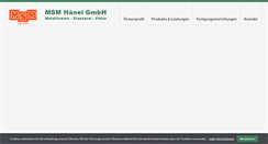 Desktop Screenshot of max-mennicke.de
